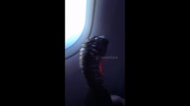 Turkey enjoys first-ever plane flight