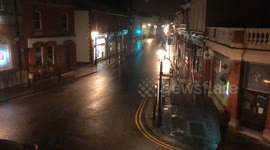 Snow Time lapse 27/28th Feb 2018 Dalkey Dublin Ireland