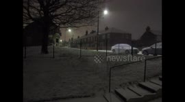 Early Morning Snow.  (The Beast From The East)