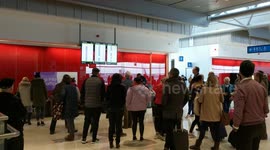 Flights canceled in Dublin airport