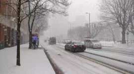 City Road Snow