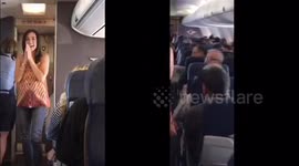Bride to Be gets crowned mid-flight