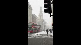 Snow in London