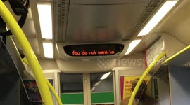 UK rail firm channels Rihanna for weather safety announcement
