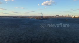 Statue of Liberty NYC - Water View from Cruise Ship