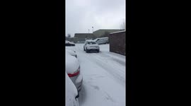 Car Skiing Dublin part 1