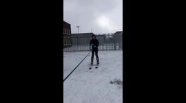Car ⛷ skiing Dublin part 2