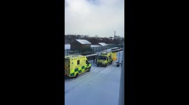 Person going on the snow