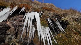 Beautiful Icicle Formations On Glenshane Pass - Best From The East