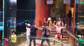 Partying on cruise