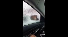 Check this ice out that was all over my vehicle this morning