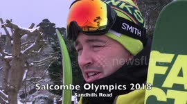 Salcombe Winter Olympics Devon
