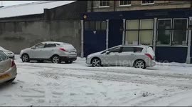 Edinburgh City Centre Snow