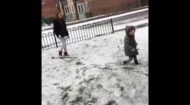 No school day enjoying the snow