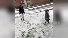 Newsflare Edit - No school day enjoying the snow