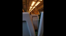 London Midland conductor vs fare evader!