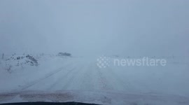 Stuck in a snowdrift