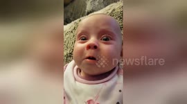 Baby prefers mum's singing over dad's