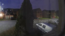 Time-lapse of Storm Emma arriving in South Wales