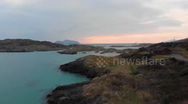 #StormEmma Derrynane Beach, calm before Storm Emma