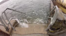 Storm Flooding in Marblehead, Massachusetts