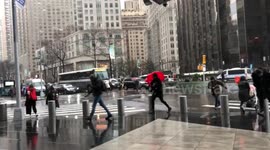 Nor’easter arriving in New York