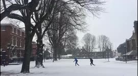 Storm Emma and The Beast From The East hits Hereford