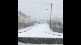 Snowing Heavy