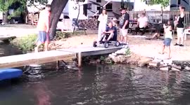 Dock jump fail