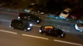 German drivers sound horns to celebrate World Cup semi-final win