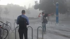 Flooding at Brigham Young University, Idaho