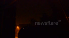 Thunderstorms in Manchester, United Kingdom