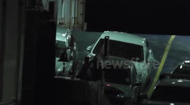 Wightlink Ferry Car Deck Collapses injuring 4 people on the Isle of Wight