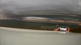 Timelapse of a UK storm