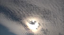 Cirrocumulus and iridescence clouds