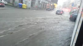 Flash flood - Prague - 21st July 2014