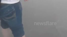 Flash flood at BYUI