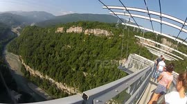 Bungee 69m in Skypark, Sochi