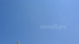 MUST SEE: Iron Dome Intercepts Rockets Over Tel-Aviv Fired From Gaza - July 24, 2014