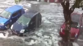 Flash flood in Hove