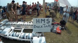 Deal Reggata Raft Race-filmed by a drone hexacopter