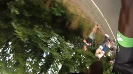Le Tour de France rider picks up helmet camera
