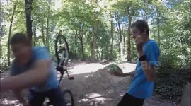 Bike crash