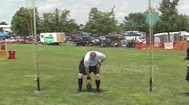 Sweet Corn Festival 2014 - Weight Over Bar - Josh - 11 ft