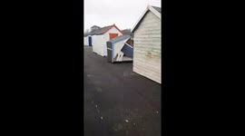 Storm Emma Destruction