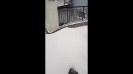 Snow drift alert