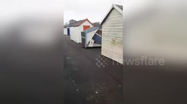Newsflare Edit - Storm Emma Destruction