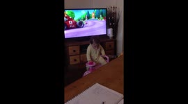 Baby dancing to Rory the Car