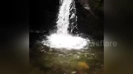 Newsflare Edit - St Nectan’s Kiev Waterfall, Cornwall