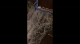 Basement under water after Storm hits hard